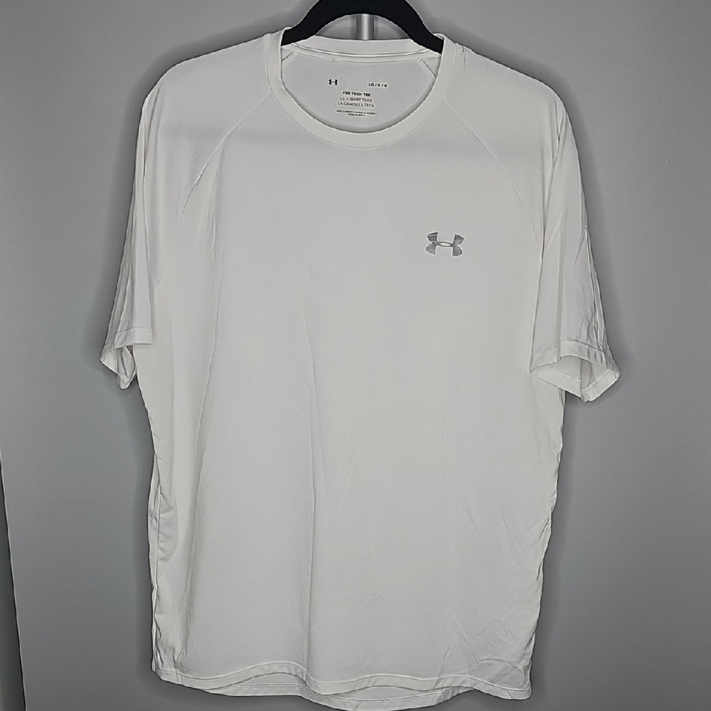 LG White Short Sleeve Tee Classic Design